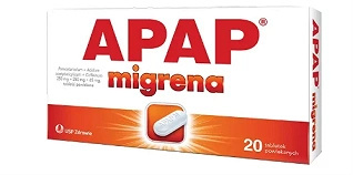 Apap Migrena, 20 tabletek