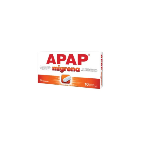 Apap Migrena, 10 tabletek