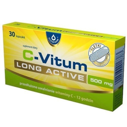 C-Vitum Long Active, 500 mg, 30 kapsułek