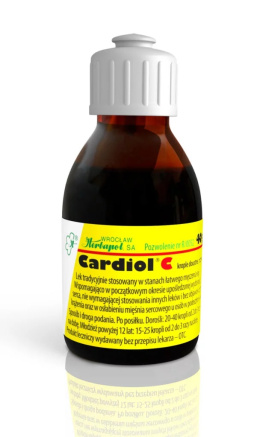 Cardiol C, krople, 40 g