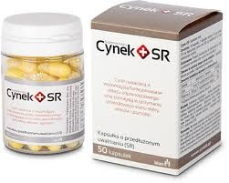 Cynek+SR, 15 mg, 50 kapsułek