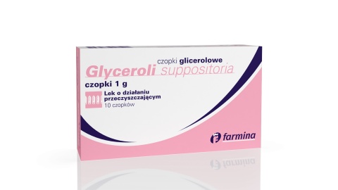 Czopki Glicerolowe 1 g, 10 sztuk, Farmina