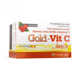 Gold Vit C Junior, 110 mg, 15 saszetek, Olimp
