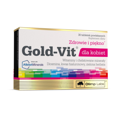 Gold Vit dla Kobiet, 30 tabletek, Olimp