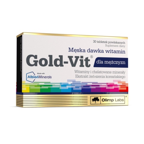 Gold Vit dla Mężczyzn, 30 tabletek, Olimp