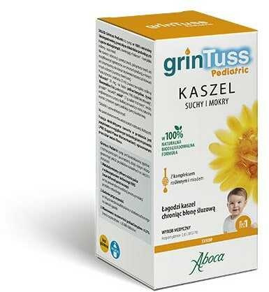 Grintuss Pediatric, syrop dla Dzieci, 128 g