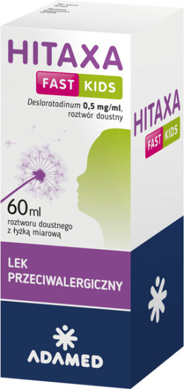 Hitaxa Fast Kids, 0,5 mg/ml, roztwór, 60 ml