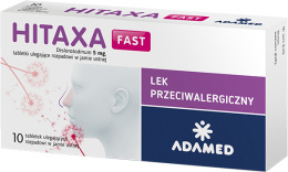 Hitaxa Fast, 5 mg, 10 tabletek