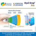 Hyal-Drop Pro, krople do oczu, 10 ml