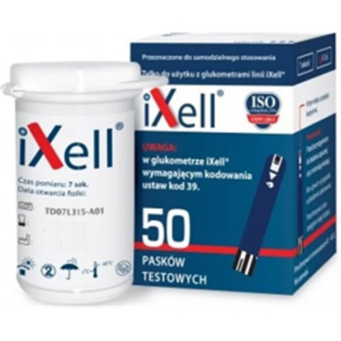 IXell, 50 pasków testowych