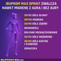 Ibuprom Max Sprint, 400 mg, 20 kapsułek