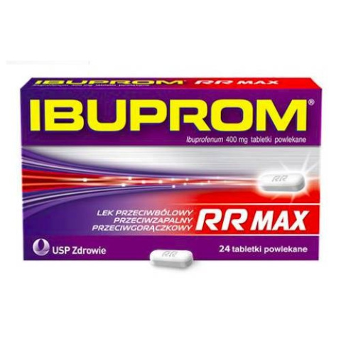 Ibuprom RR Max, 400 mg, 24 tabletki