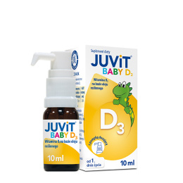 Juvit Baby D3, krople z witaminą D, 10 ml