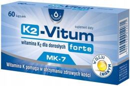 K2-Vitum Forte, 75 mcg, 60 kapsułek