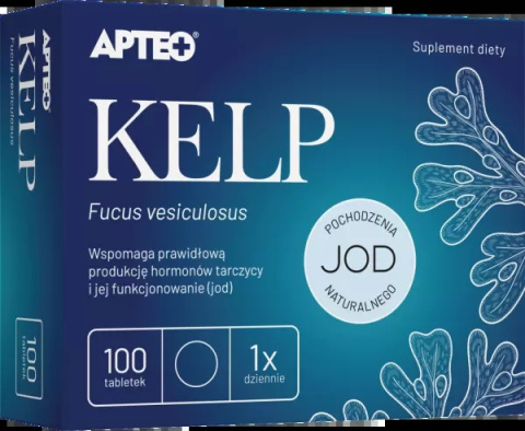 Kelp , Apteo , 100 tabletek Kelp , Apteo , 100 tabletek