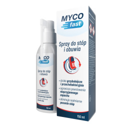 MYCOfast, Spray do stóp i obuwia, 150 ml