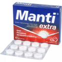 Manti Extra, 12 tabletek do rozgryzania i żucia