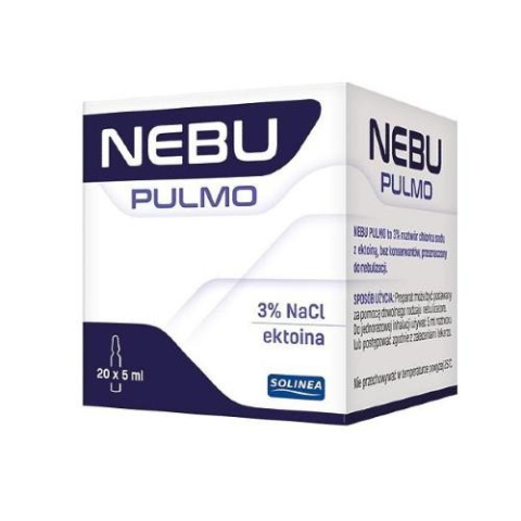 Nebu Pulmo, 20 ampułek po 5 ml