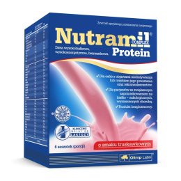 Nutramil Complex Protein, smak truskawkowy, 6 saszetek, Olimp