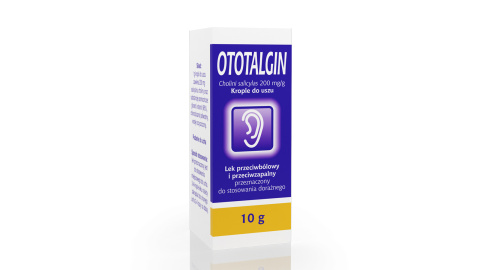 Ototalgin, 200 mg/g, krople do uszu