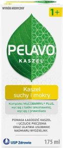 Pelavo Kaszel suchy i mokry, syrop od 1 roku życia, 175 ml