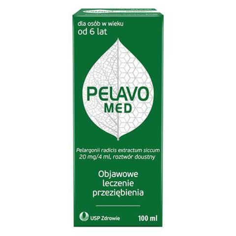 Pelavo Med, roztwór doustny, 20 mg/4 ml, 100 ml