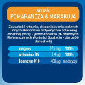 Plusssz Magnez Forte Cytrynian, 24 tabletki musujące, smak pomarańcza i marakuja