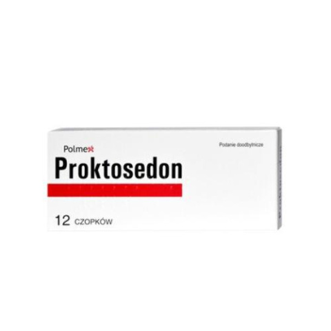 Proktosedon, 12 czopków