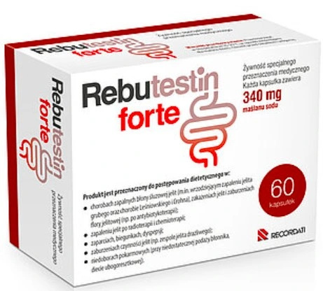 Rebutestin Forte, 60 kapsułek