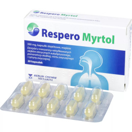 Respero Myrtol, 300 mg, 20 kapsułek