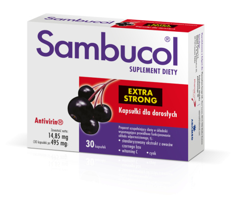 Sambucol Extra Strong, 30 kapsułek