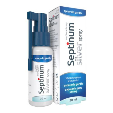 Septinum Silver, Spray do gardła, 30 ml