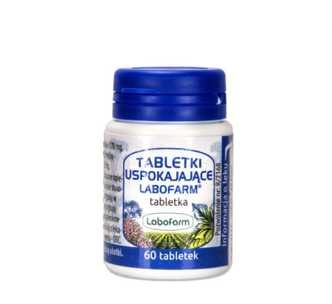 Tabletki uspokajające Labofarm, 60 tabletek