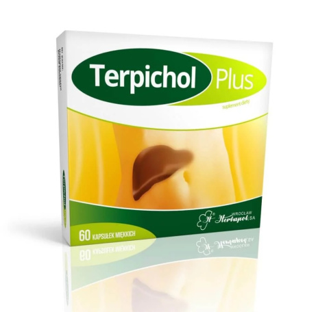 Terpichol Plus, 60 kapsułek