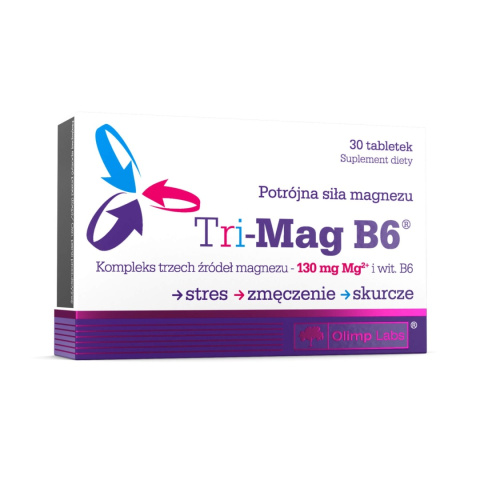 Tri-Mag B6, 30 tabletek, Olimp