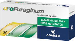 UroFuraginum, 50 mg, 30 tabletek