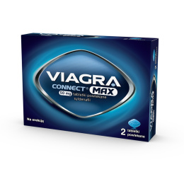Viagra Connect Max, 2 tabletki bez recepty na erekcję
