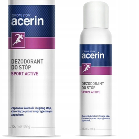 Acerin , Sport Active Dezodorant do stóp , 150 ml Acerin , Sport Active Dezodorant do stóp , 150 ml