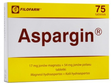 Aspargin, 75 tabletek