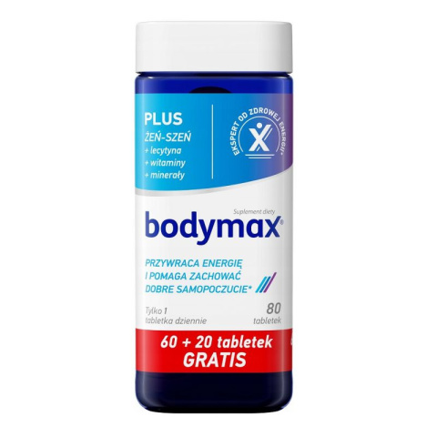 Bodymax Plus, 80 tabletek