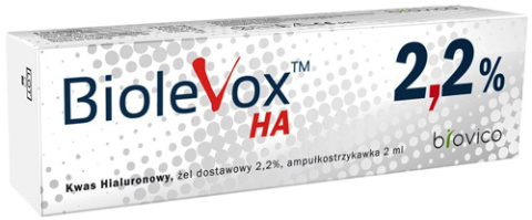 Biolevox HA 2,2%, 1 ampułkostrzykawka x 2 ml