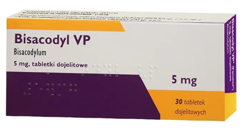 Bisacodyl VP tabletki 5 mg , 30 tabletek