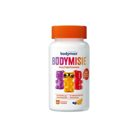 Bodymax Bodymisie, żelki, smak owocowy, 60 sztuk