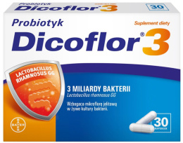 Dicoflor 3 , probiotyk , 30 kapsułek