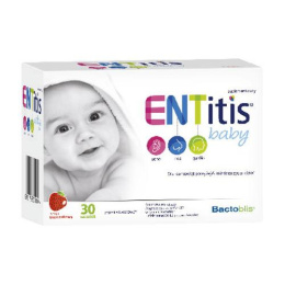 ENTitis Baby smak truskawkowy 30 saszetek DATA 31.10.2024
