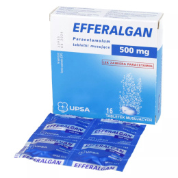 Efferalgan 500 mg , 16 tabletek musujących