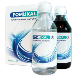 Fomukal , płyn do płukania jamy ustnej , 225 ml + 225 ml