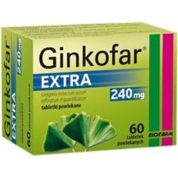 Ginkofar Extra, 240 mg, 60 tabletek