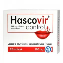 Hascovir Control, 200 mg, 25 tabletek