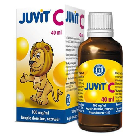 Juvit C krople doustne 0 ,1 g / ml , 40 ml